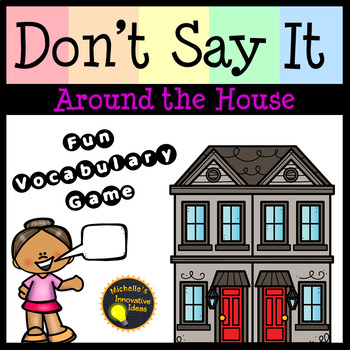 Preview of Don't Say It Vocabulary Game - Distance Learning
