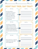 Don't Say This, Say That! - Writing Job Descriptions