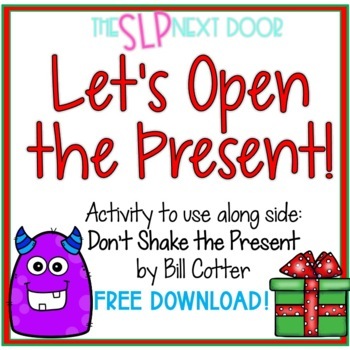Preview of Don't Shake the Present: Free Printable Christmas Activity!
