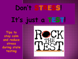 Don't Stress! It's Just a Test! (PowerPoint)