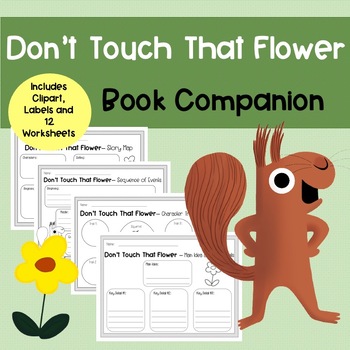 Preview of Don't Touch That Flower Book Companion