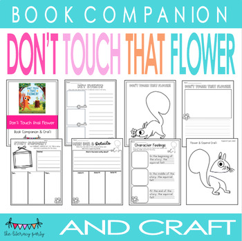 Preview of Don't Touch that Flower! Book Companion & Craft