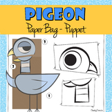 Don't Let the Pigeon Drive the Bus - Paper bag Puppet