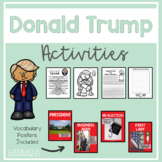 Donald Trump Activities Close Reading Crafts and More