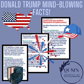 Preview of Donald Trump: Epic and Mind-Blowing Facts for English Learners!