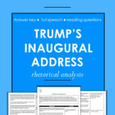 Donald Trump's Inaugural Address: Reading Comprehension Worksheet
