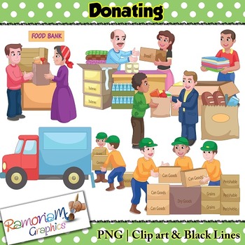 donation can clipart be added
