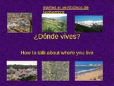 Donde vives - Where do you live
