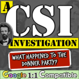 Donner Party and Westward Expansion CSI Inquiry Activity I