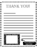 Donors Choose Thank You Letter Template with Picture