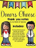 Donors Choose Thank You Packet