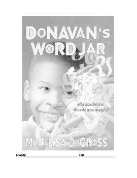 Preview of Donovan's Word Jar Complete Novel Study