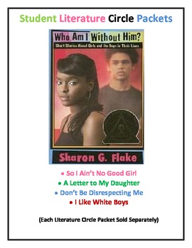 Preview of Don't Be Disrespecting Me by Sharon G. Flake Literature Circle Packet
