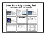 Don't Be a Bully Activity Pack