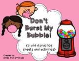 Don't Burst My Bubble! {Printables and Activities to pract