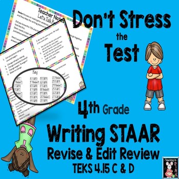 Preview of Revise & Edit STAAR Review