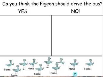 Preview of Don't let the pigeon drive the bus opinion writing