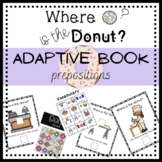 Donut Adaptive Book - Prepositions