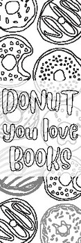 Preview of Donut Bookmark