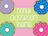 Donut Classroom Theme