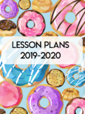 Donut Craze Lesson Plan Template