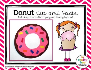 Preview of Donut Craft | National Donut Day | Letter D Alphabet Activities