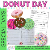 Celebrate Donut Day | Donut Craft | Donut Day Writing Prom