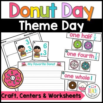 Preview of End of Year Activities - Donut Theme Day for End of the Year