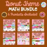 Donut Doughnut Themed Math Bundle **6 Products Included**