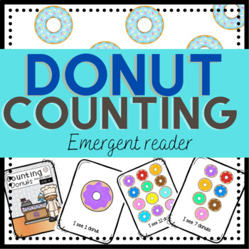 Preview of Donut Emergent Reader - Counting 1 Through 12