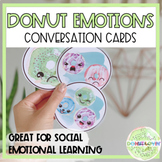 Donut Emotions Conversation Cards + Slides for Distance Learning