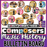 Donut Forget these Composers Music Bulletin Board