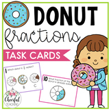 Donut Fractions Task Cards