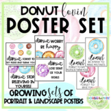 Growing Set of Donut Themed Posters