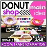 Donut Main Idea and Supporting Details | Reading Comprehension Passages