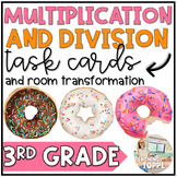 Donut Math Task Cards and Room Transformation