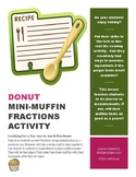 Donut Mini-Muffin Fraction Activity
