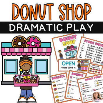 Preview of Donut Shop Dramatic Play Center