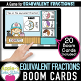 Donut Shop Equivalent Fractions | Boom Cards™ - Distance Learning