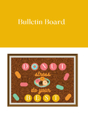 Donut Stress Bulletin Board / state testing / SEL / Guidance