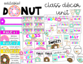 Donut Themed Classroom Decor