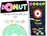 Donut Themed Door Display for Test Prep Season