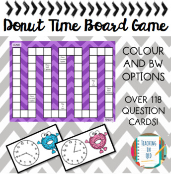 Preview of Donut Time Board Game