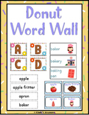 Donut Word Wall Cards
