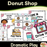 Donut and Coffee Shop Dramatic Play Center Printables   Ki