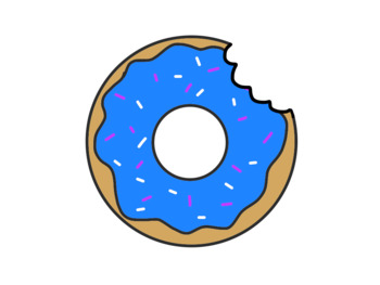 clipart of donut