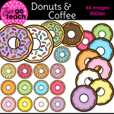 Donuts and Coffee {Clip Art}