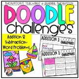 Addition and Subtraction Word Problem Practice | Doodle Challenge
