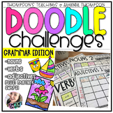 Noun, Verb, Adjective Practice | Doodle Challenges
