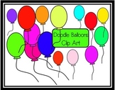 Doodle Balloons Clip Art